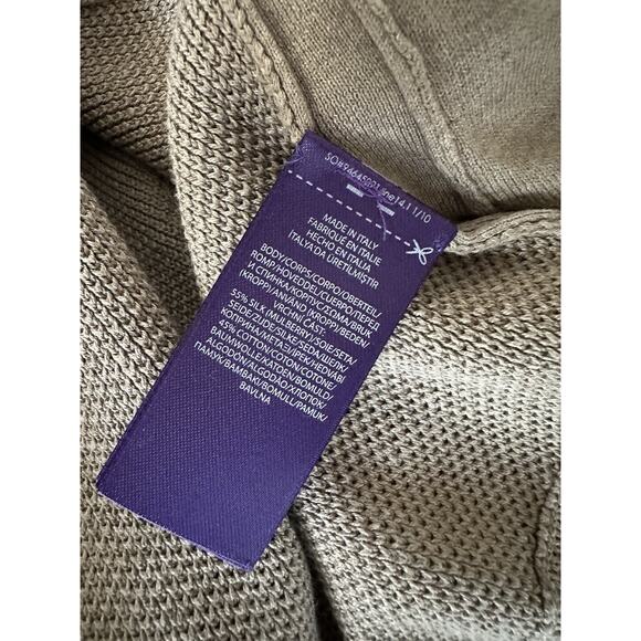 Ralph Lauren Purple Label Men's Brown Silk/Cotton Jacket XL Italy NWT $895 - Picture 15 of 15